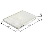 Resim Bosch Polen Filtresi Land Rover Dıscovery Sport 2.0 4x4 14 2.0d 15 2.2 4x4 14 1987432205 
