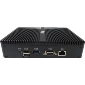 Resim Maxwera MW1014 Intel Celeron J1900 4GB 128GB SSD Freedos Firewall Mini PC 