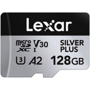 Resim Lexar Micro SDXC 128GB Professional Silver Plus 