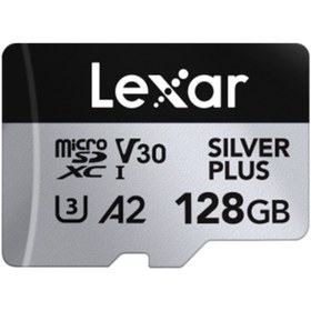 Resim Lexar Micro SDXC 128GB Professional Silver Plus 