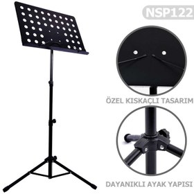 Resim Manuel Raymond NSP122 Profesyonel Nota Sehpası | Delikli Tabla Ağır Tip Metal 