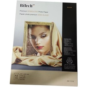 Resim Nobbystar Bitech A3 Yarı Mat 260gr. Inkjet Fotoğraf Kağıdı 