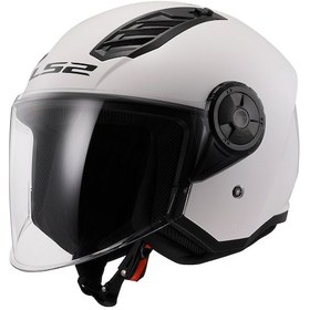 Resim Ls2 Airflow 2 Yarım Kask Beyaz 