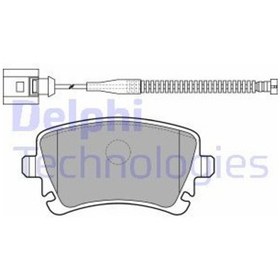 Resim DELPHI LP1860 Fren Balatasi Arka (Audi: A6-) 3D0698451 (WC234177) 