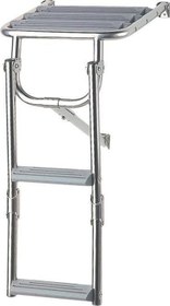 Resim Platform Ladder,Inox 316, w/2 Plastic Steps Nuova Rade