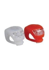 Resim Led Işıklı 3 Fonksiyonlu Bisiklet Flaşör Seti Kırmızı-beyaz Nocolor-83dd5239 