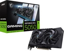 Resim MSI GeForce RTX 5050 8G GAMING OC RTX5050 8GB GDDR6 128B DX12 PCIE 5.0 X16 (3XDP 1XHDMI) 