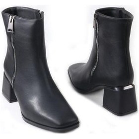 Resim Papuçcity Snyrt 03021 Kadın 6 Cm Topuklu Bot 001 