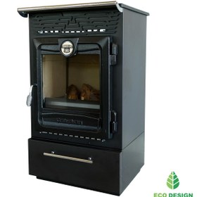 Resim Çalışkan 315-Box Tuğlalı Dökümlü Çekmeceli Şömine Soba 
