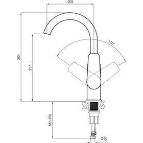 Resim Kale Tandem Döner Mutfak Bataryası Rose Gold Rose Gold 