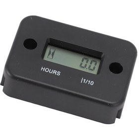 Resim Jeehugo Mikro Su Geçirmez Motor Saat Ve Devir Sayacı - Yüksek Hassasiyetli Lcd Ekranlı, 99999 Rpm Ölçümü, 9999.9 Saat Kaydı, Kolay Kurulum 