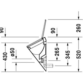 Resim Duravıt Starck 1 Pısuvar 0835320000 