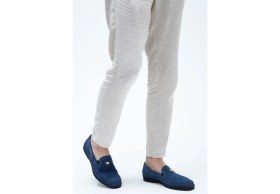 Resim Giampiero Nicola Erkek Derı Loafer Ayakkabı 664 L40269A Erk Ayk Y23 