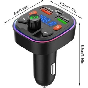 Resim Sunsay TY-738 Transmitter 12-24V USB Typ-C 3.1A 