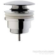 Resim VitrA Origin A45149 Yuvarlak Lavabo Süzgeci, Universal, Basmalı, Krom 