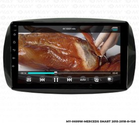 Resim MYWAYY MERCEDES SMART ANDROİD 12 MULTİMEDYA CARPLAY 4GB RAM+64GB HDD 2015-2018 NAVİGASYON EKRAN 