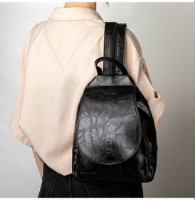 Resim Hky Yüksek Kalite Kadın Sırt Çanta Siyah 