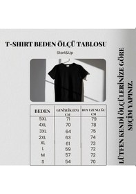 Resim Startmore Erkek Beyaz''renkli Built Different Baskılı'' Basic Oversize T-shirt- Şort Takım Strup0000000000014 Siyah 