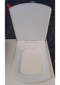 Resim Fatex Kare Slım Soft 35 X 45 Cm Yavaş Kapanan Plastik Klozet Kapağı Diğer 
