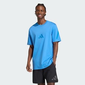 Resim adidas W Z.N.E. Tee Kadın Günlük Tişört JD9590 Gri 
