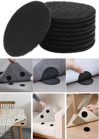 Resim Zeyd Ticaret 10 Adet Halı Kilim Nevresim Örtü Kaydırmaz Minder Cırt Bant Seti Yapışkanlı Halı Kaydırmaz 