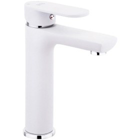 Resim Bms Armatür Lavabo Bataryası Mat Beyaz 366B 