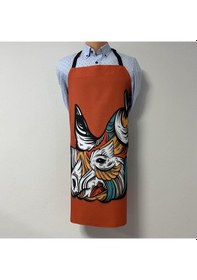 Resim Paredora Gergedan Mutfak Önlüğü 