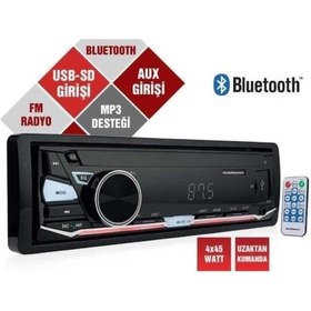 Resim V700 Bt Bluetooth Radyo Oto Teyp 