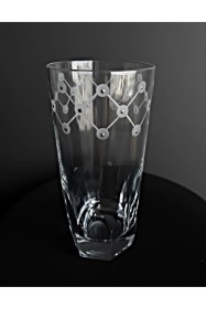 Resim Paşabahçe Lale Holiday Özel Dekor Soğuk Kesme Rakı Bardağı Tekli Premium Cam 