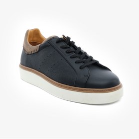 Resim Greyder 18310 Siyah Hakiki Deri Sneaker Ayakkabı-771 Siyah 