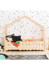 Resim Markaawm Markaawm Montessori Yatak Masif Çocuk Karyola Bebek Beşik Vegas Akçaağaç 