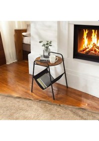 Resim Zigon Sehpa Çantalı Dekoratif Orta Sehpa 