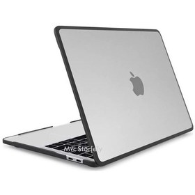 Resim Apple Uyumlu MacBook Air 13.6 İnç M2-m3, Tpu Outdoor Touchıd'li Air M2-m3 A2681 A3113 İle Şeffaf 