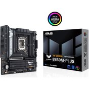 Resim ASUS TUF B860M-PLUS Intel B860 Soket 1851 DDR5 8800+(OC)MHz mATX Gaming (Oyuncu) Anakart 