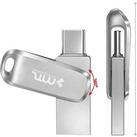 Resim 128 Gb Type-c Usb Flash Bellek Otg 3.0 Hızlı Okuma Metal Kasa Telefon Tablet Uyumlu 