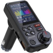 Resim Xiyyadms Bt93 Araç Bluetooth Fm Vericisi Usb Mp3 Çalar Yüksek Bass Ekolayzır Hızlı Şarj Özellikli Ses Sistemi 