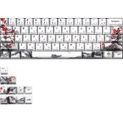 Resim Decisive Yenilik Allover Boya Subbed 71 Anahtar Profil Klavye Tuşları Için GH60 RK61 ALT61 GK61 GK64 DZ60 Keycaps, Jp (Yurt Dışından) 