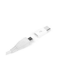 Resim Dark USB3.1 TypeC Erkek Micro USB2.0 Dişi Dönüştürücü Beyaz 