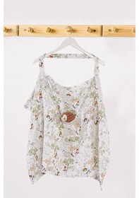 Resim Garden Muslin Bebek Emzirme Önlüğü 