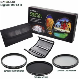 Resim Emolux Digi-filter Kıt3 Çantalı 67mm 