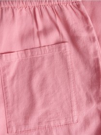 Resim Jack & Jones Kadın Keten Karışımlı Pantolon - Breeze - 12269769 Morning Glory 