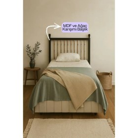 Resim Pera Wood Mdf Başlık 120'LIK 