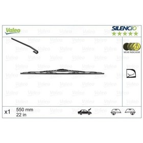 Resim Valeo 116191 - Sılecek Supurgesı On Sag 550mm Mercedes C-class W 