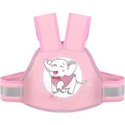Resim Ayarlanabilir Pembe Çocuk Taşıma Ve Düşme Önleyici Güvenlik Sistemi 