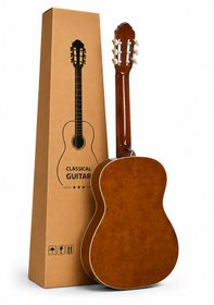 Resim FRANSUA Victor Klasik Gitar Seti Gün Batımı Renk 