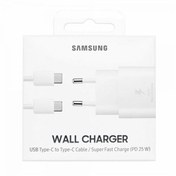 Resim Samsung Usb-c 25w Hızlı Şarj Aleti Ep-ta800xbegww Beyaz ( Türkiye Garantili) 