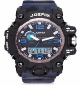 Resim Joefox Jfx-1523m-bluarm Spor Kamufulaj Kordon Erkek Kol Saati 