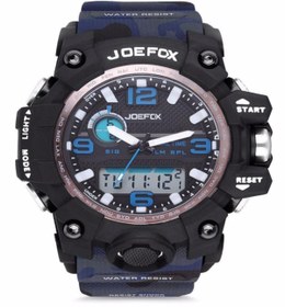 Resim Joefox Jfx-1523m-bluarm Spor Kamufulaj Kordon Erkek Kol Saati 