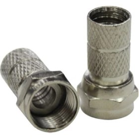 Resim Cablemaster Rg6 U6 F Konnektör 10 Adet 