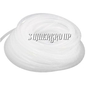 Resim Sumergroup Kablo Düzenleyici Toplayıcı Spiral 25Mm Beyaz 50M 